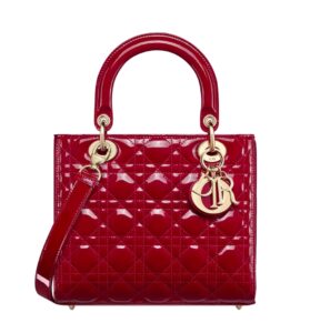 [탑티어/해외배송]디올 레이디 디올 미디엄 백(체리 레드/까나쥬/페이턴트)