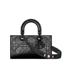 [탑티어/해외배송]디올 레이디 디자이어 ABC 스몰 백(블랙/까나쥬/크링클 카프스킨)