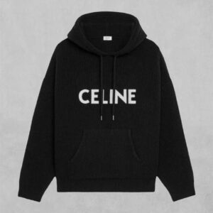 [국내배송]셀린느 리브드 울 후드 스웨터