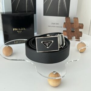 [국내배송]프라다 은장 정장 벨트