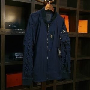 [국내배송]크롬하츠 크로스 카라 메탈스터드 윈드 바람막이