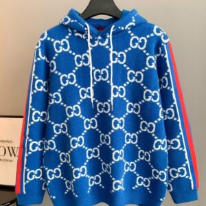 [국내배송]구찌 전판로고 니트 후드