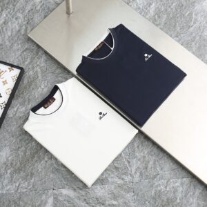 [국내배송]로로피아나 2025FW 베이직 면실크 라운드 티셔츠