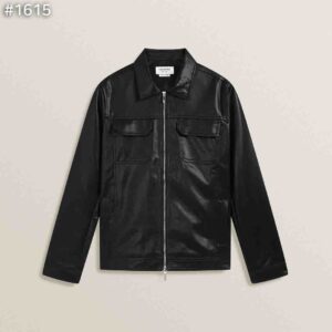 [국내배송]톰브라운 투포켓 레더 자켓