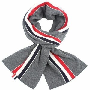 [국내배송]톰브라운 스트라이프 메리노 울 리브드 머플러