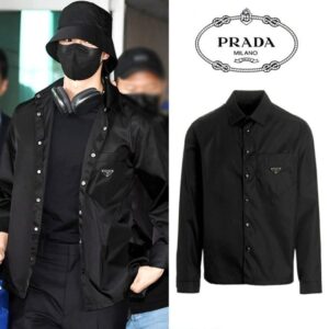 [국내배송]프라다 리나일론 스넵 자켓