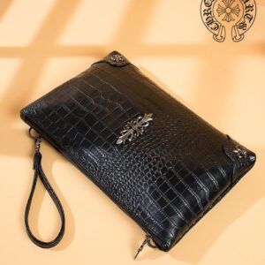 [국내배송]크롬하츠 크로커다일레더 클러치백