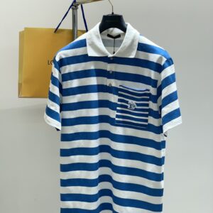 [국내배송]루이비통 모노그램 스트라이프드 폴로 셔츠