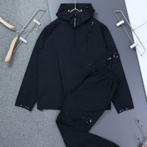 [국내배송]씨피컴퍼니 가먼트다잉 언발 렌즈 아노락 집업 & 조거 팬츠 세트