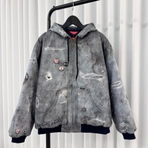 [국내배송]슈프림 HJR 트롱프 뢰유 후드 워크 자켓