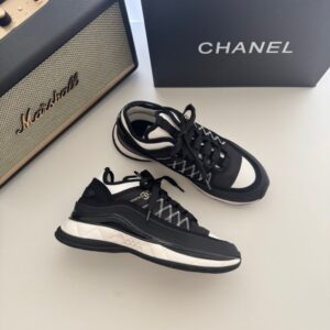 [국내배송]샤넬 코코마크 패브릭 스니커즈