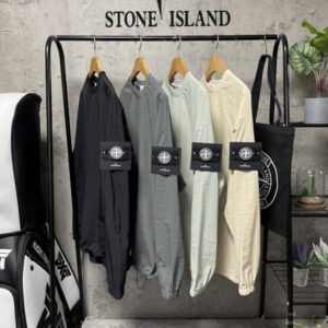 [국내배송]스톤아일랜드 와펜 스트링 윈드자켓
