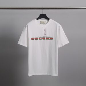 [국내배송]구찌 골드와펜 스트라이프 반팔 셔츠