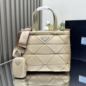 [국내배송]프라다 시스템 패치워크 포켓 토트백 1BG380