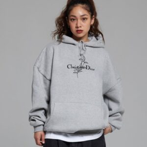 [국내배송]디올 나뭇잎 레터링 후드티