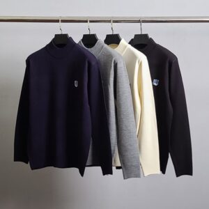 [국내배송]메종 키츠네 블루 폭스 반목 니트