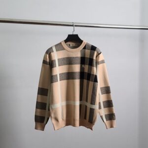 [국내배송]버버리 기사자수 노바체크 니트