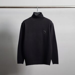 [국내배송]필립플레인 로고와펜 터틀넥 니트