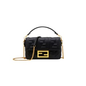 [프리미엄/해외배송]펜디 바게트 백 미니 FF(블랙)