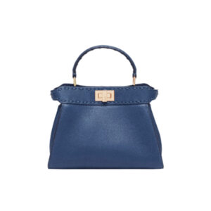 [프리미엄/해외배송]펜디 피카부 백 미니 탑스티치(블루)